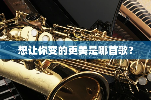 想让你变的更美是哪首歌？