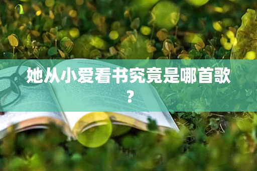 她从小爱看书究竟是哪首歌？