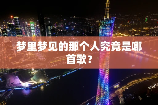 梦里梦见的那个人究竟是哪首歌？