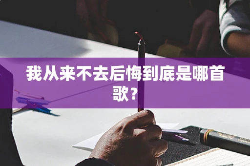 我从来不去后悔到底是哪首歌？