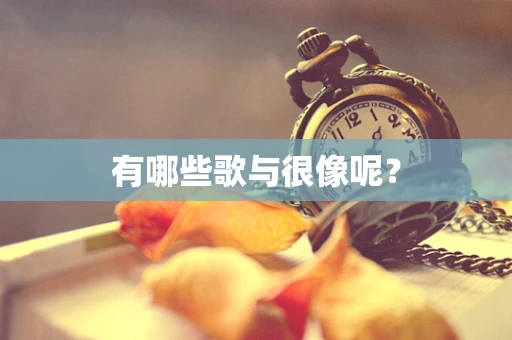 有哪些歌与很像呢？
