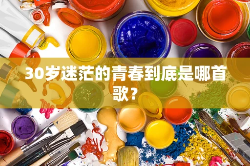 30岁迷茫的青春到底是哪首歌？