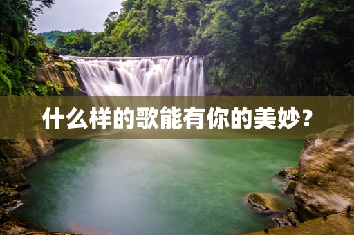 什么样的歌能有你的美妙？