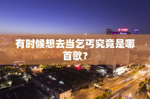 有时候想去当乞丐究竟是哪首歌？