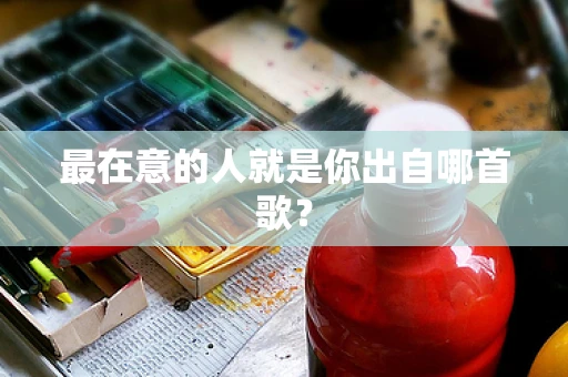 最在意的人就是你出自哪首歌？