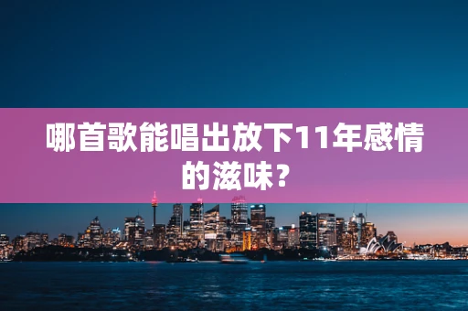 哪首歌能唱出放下11年感情的滋味？