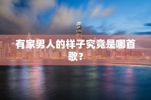 有家男人的样子究竟是哪首歌？