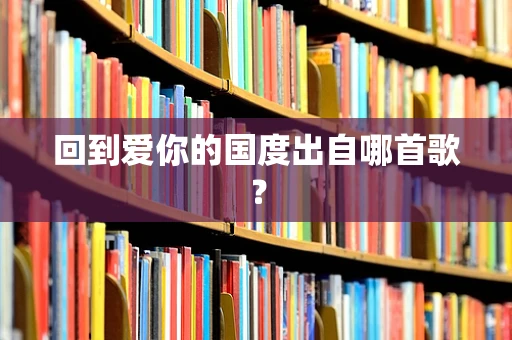 回到爱你的国度出自哪首歌？
