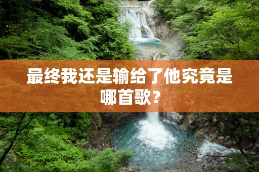 最终我还是输给了他究竟是哪首歌？