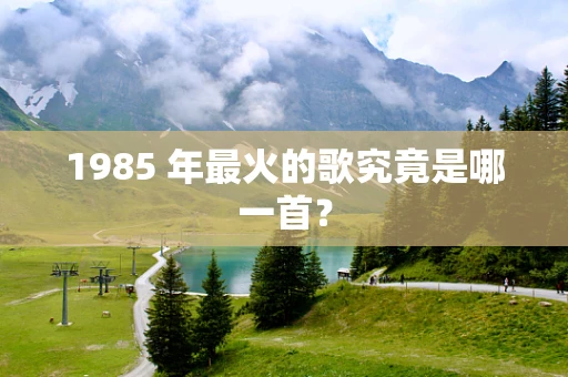 1985 年最火的歌究竟是哪一首？