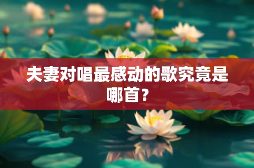 夫妻对唱最感动的歌究竟是哪首？
