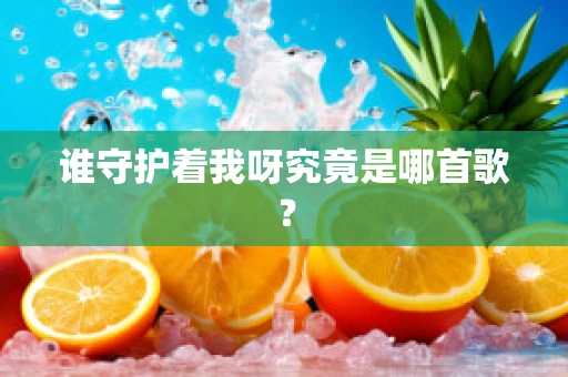 谁守护着我呀究竟是哪首歌？
