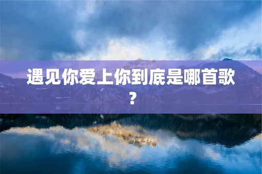 遇见你爱上你到底是哪首歌？