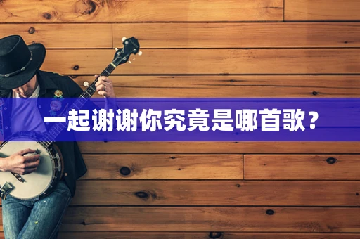 一起谢谢你究竟是哪首歌？
