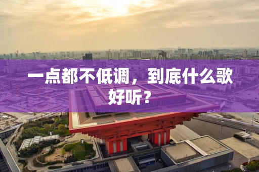 一点都不低调，到底什么歌好听？
