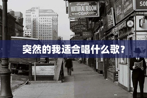 突然的我适合唱什么歌？