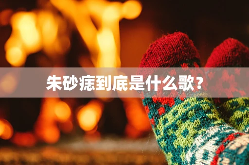 朱砂痣到底是什么歌？