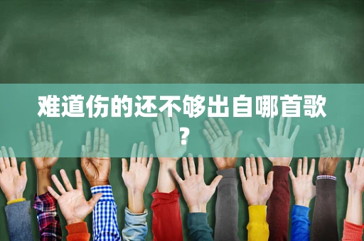 难道伤的还不够出自哪首歌？