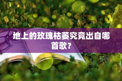 地上的玫瑰枯萎究竟出自哪首歌？