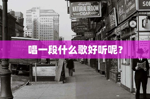 唱一段什么歌好听呢？
