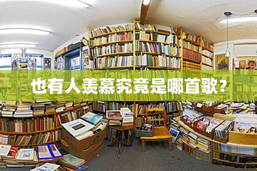 也有人羡慕究竟是哪首歌？