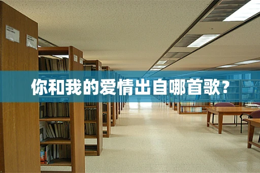 你和我的爱情出自哪首歌？