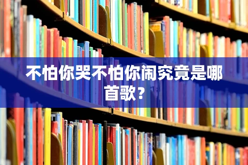 不怕你哭不怕你闹究竟是哪首歌？