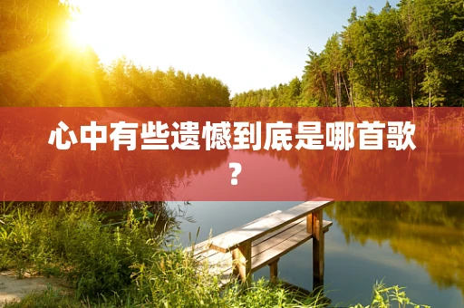 心中有些遗憾到底是哪首歌？