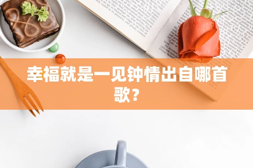 幸福就是一见钟情出自哪首歌？