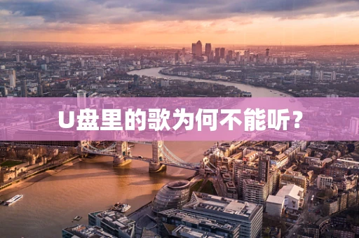 U盘里的歌为何不能听？