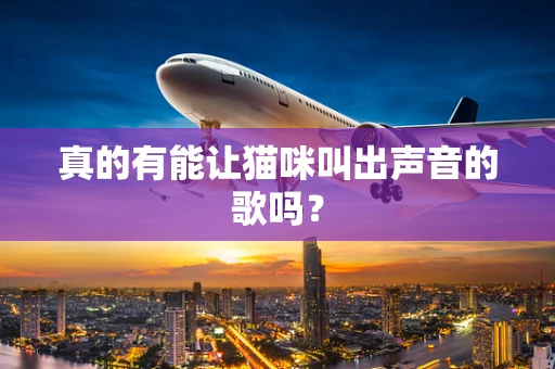 真的有能让猫咪叫出声音的歌吗？