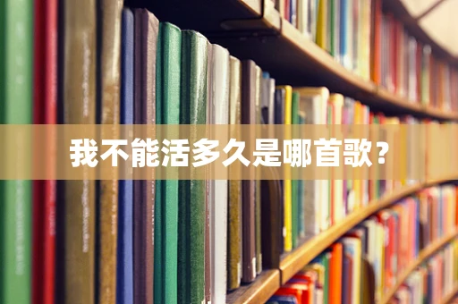 我不能活多久是哪首歌？