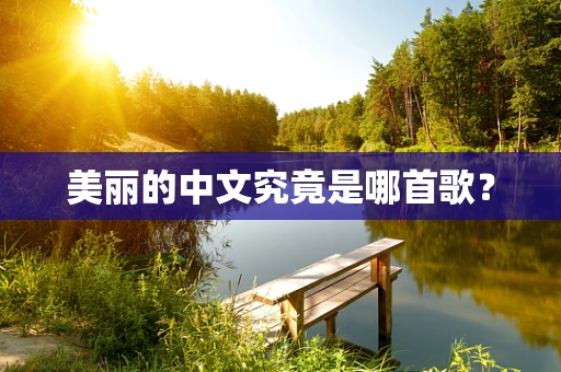 美丽的中文究竟是哪首歌？