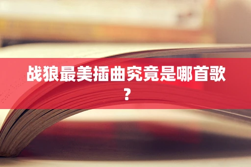 战狼最美插曲究竟是哪首歌？