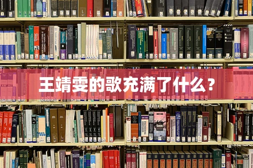王靖雯的歌充满了什么？