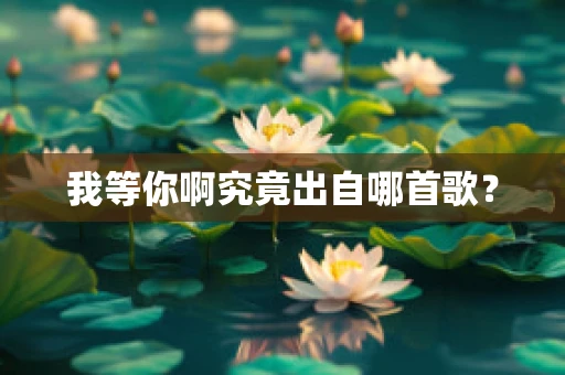 我等你啊究竟出自哪首歌？