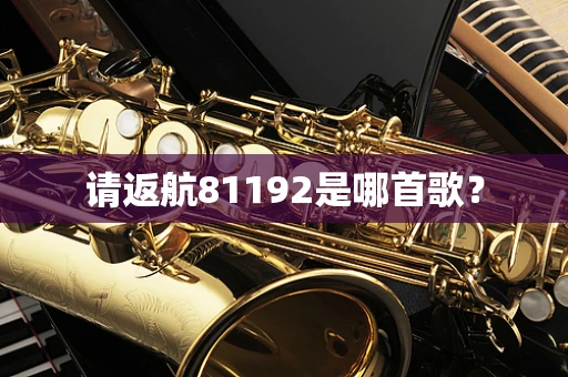 请返航81192是哪首歌？