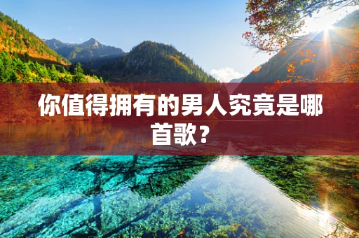 你值得拥有的男人究竟是哪首歌？