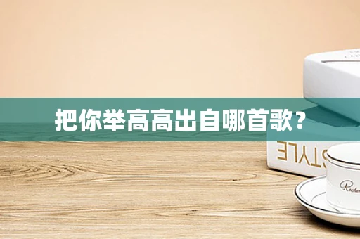 把你举高高出自哪首歌？