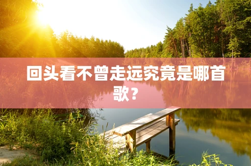 回头看不曾走远究竟是哪首歌？