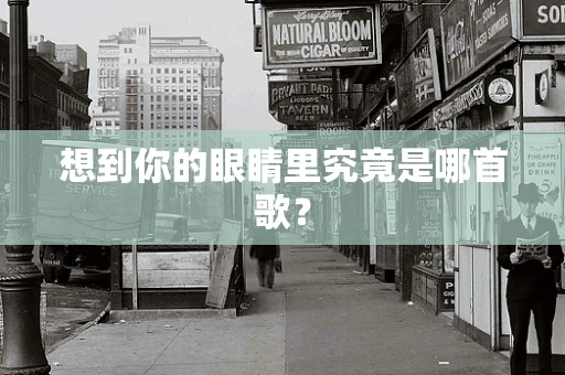 想到你的眼睛里究竟是哪首歌？