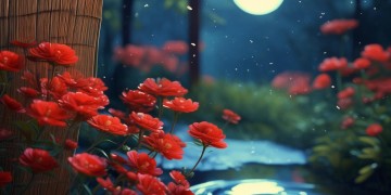 明月朱华应竹帘出自哪首歌？