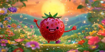 每天开心小草莓究竟是什么歌？