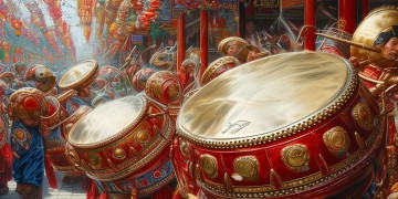 大锣大鼓乐滔滔究竟出自哪首歌？