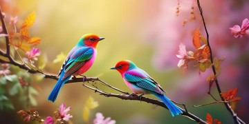 枝头的鸟儿成双对出自哪首歌？