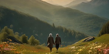 老夫妻走出大山究竟是哪首歌？
