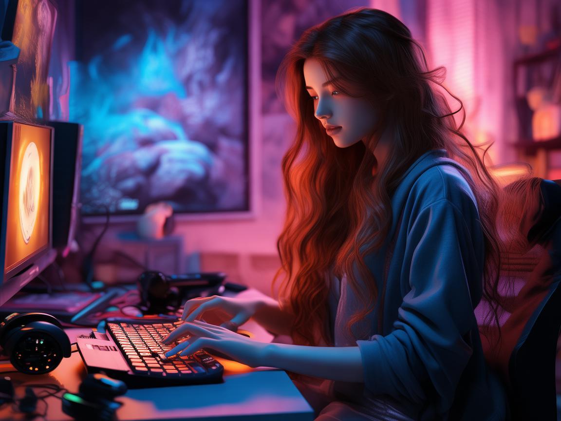 美女玩游戏到底配什么歌合适呢？