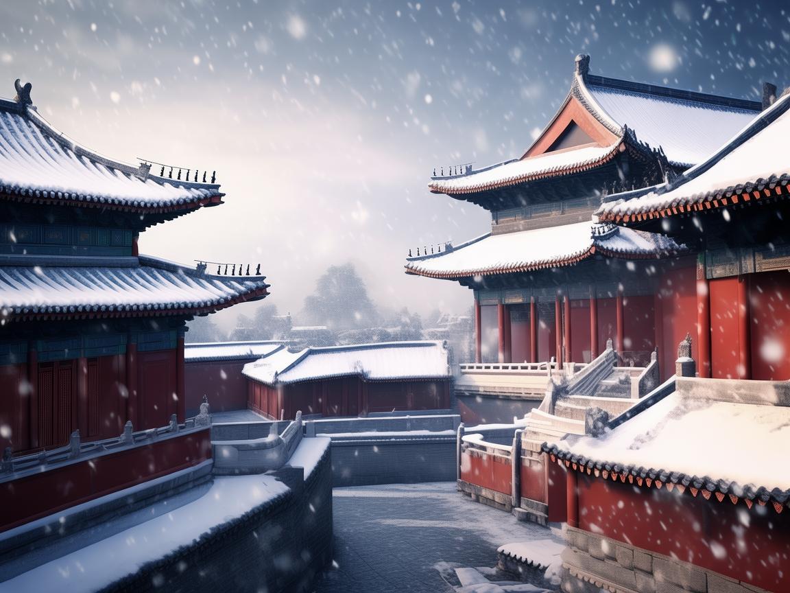 哪首歌是唱北京故宫下雪的呢？
